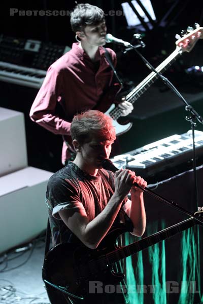 GLASS ANIMALS - 2014-02-18 - PARIS - La Cigale - David Algernon Bayley - Edmund Irwin-Singer 